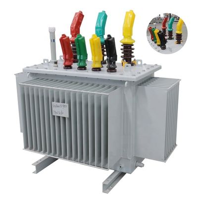 6kV 11kV ترانسفورماتور توزیع برق پر شده با روغن الکتریکی غوطه ور برای سه فاز