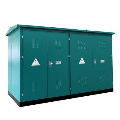 ایستگاه فرعی ترانسفورماتور کمپکت سه فاز در فضای باز 6.6KV 10KV 11KV 13.8KV