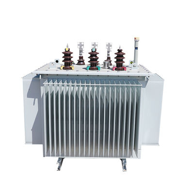 500 kv S11 ترانسفورماتور غوطه ور شده در روغن برای توزیع برق در عرض 5mva 34.5 kv 400v