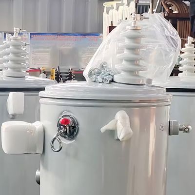 2 شماره کپی 75kva 13.8kv تک فاز مرحله پایین ترانسفورمور پد نصب ترانسفورمور