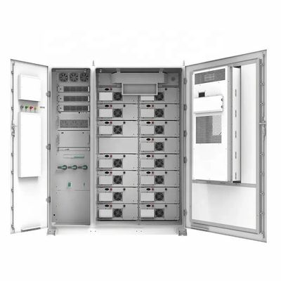 کابینت ذخیره انرژی خنک کننده مایع در فضای باز 2500 کیلوگرم برای خروجی قدرت بالا بالاتر از 50 کیلو وات