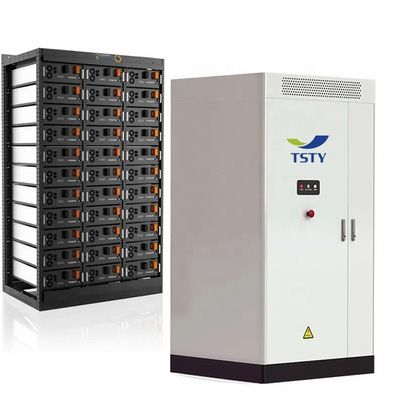 مخزن سیستم ذخیره انرژی باتری خنک شده مایع با قفسه بسته بندی سوپر کپسیتور