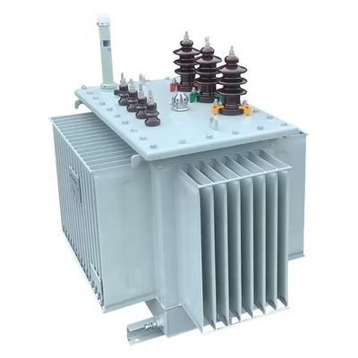 10 KVA ترانسفورماتور تک فاز ترانسفورماتور پر از روغن 13.2Kv 13.8Kv