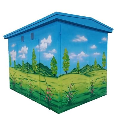 ایستگاه ترانسفورم 800kva سه فاز نوع Box YB برای استفاده در فضای باز