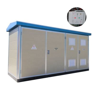 نوع YB Box Substation 10KV تجهیزات ترانسفورماتور کمکت کیوسک توزیع برق در خارج