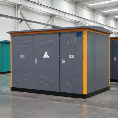 ترانسفورماتور الکتریکی فلزی در فضای باز MV 1250KVA 15/0.4KV برای زیر ایستگاه 1200 Box