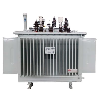 به طور مستقیم عرضه 200kva 250kva 35KV به 400V ترانسفورماتور غوطه ور شده روغن با 2 کویل