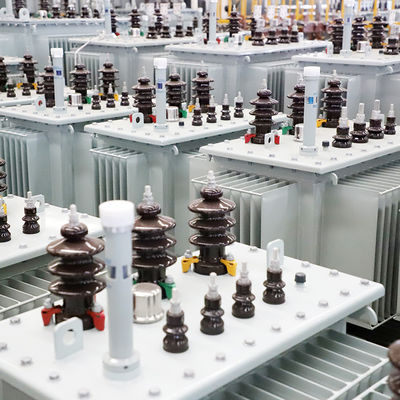 تانک / آلومینیوم 630kVA/10kv سفارشی ترانسفورماتور توزیع برق متراکم روغن غوطه ور