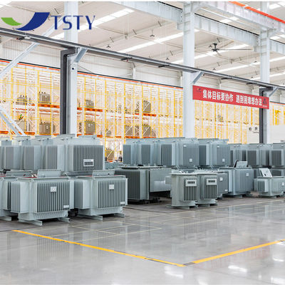 ترانسفورماتور 800v/6.6kv-1000kva پر از روغن برای تبدیل قدرت سه فاز در سیستم های 400v